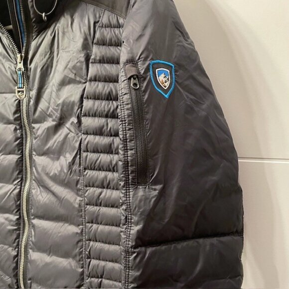 Kuhl SpyFire Down Parka Puffer Coat Black Size XS - Picture 8 of 16